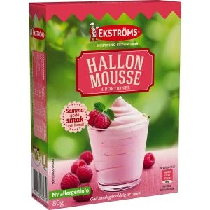 Ekströms Hallonmousse - 80g