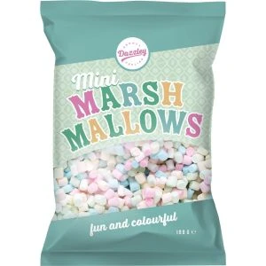 Dazzley MINI MARSHMALLOW FÄRG - 150gr