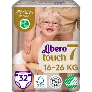 LIBERO Touch 7 Blöjor 16-26kg - 32PC