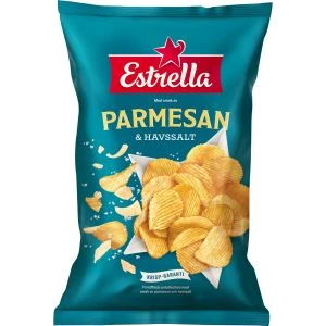 Estrella Parmesan & Havssalt chips - 275 g