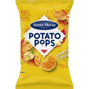 Santa Maria Chips Supreme Cheese Pops - 100g