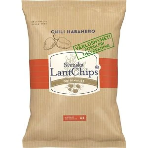 Sv. Lantchips Chips Chili Habanero - 200g