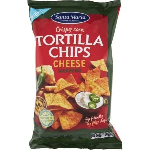 Santa Maria Tortilla Chips Cheese & Jalapeño - 185 g