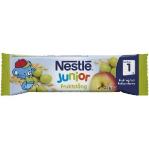 Nestlé Fruktstång Druvor &  Äpple 1-3 År - 25 G