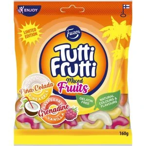 Fazer Tutti Frutti Mixed Fruits Limited Edition  - 160g