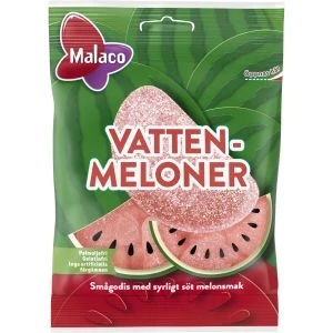 Malaco Vattenmeloner - 70g