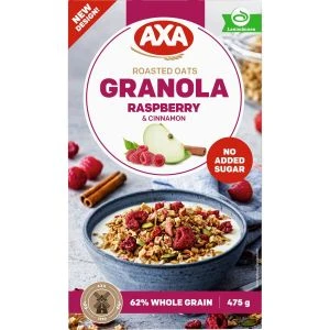 AXA Granola Raspberry & Cinnamon - 475 gram