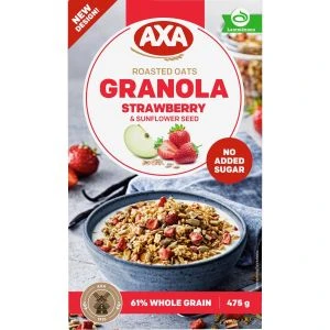 AXA Granola Strawberry & Sunflower Seed - 475 gram