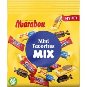 Marabou Mini Mix Favorites - 157 g
