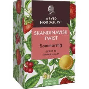 Arvid Nordquist Sommarstig, svart te - 17 st