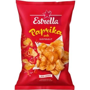Estrella Paprika & Havssalt chips - 275 g