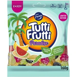 Fazer Tutti Frutti Paradise Limited Edition - 160g