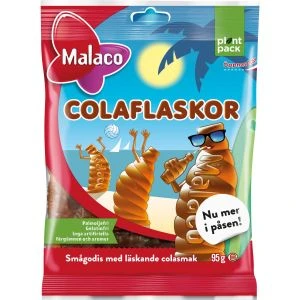 Malaco Colaflaskor - 95g