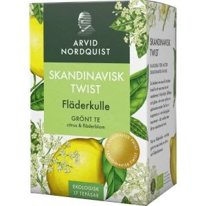 Arvid Nordquist Fläderkulle, grönt te - 17 st