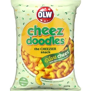 OLW Plant cheez™ veganska cheez doodles - 200g