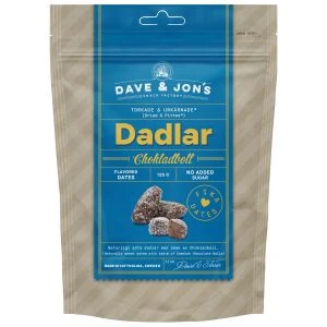 DAVE & JON'S Dadlar Chokladboll - 125g