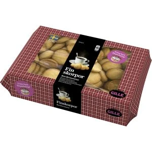 Gille Finskorpor Kardemumma - 600g