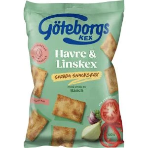 Göteborgs Kex Havre & Linskex Ranch - 100 gram