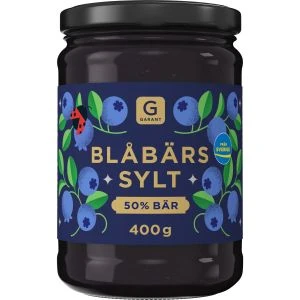 Garant Blåbärssylt 50% Bär - 400gr