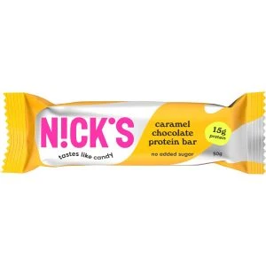 NICK'S Protein bar caramel chocolate - 50g