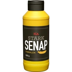 ICA Senap Stark finmalen - 500g