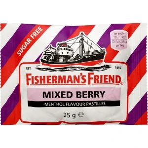 Fisherman's Friend Mixed Berry Sockerfri - 25 g