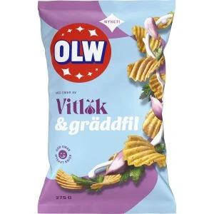 OLW Vitlök & Gräddfil - 275g