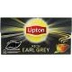 LIPTON Rich Earl Grey, svart te - 25x1,6 g