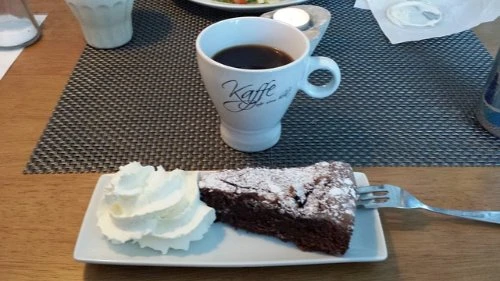 Kladdkaka till fika