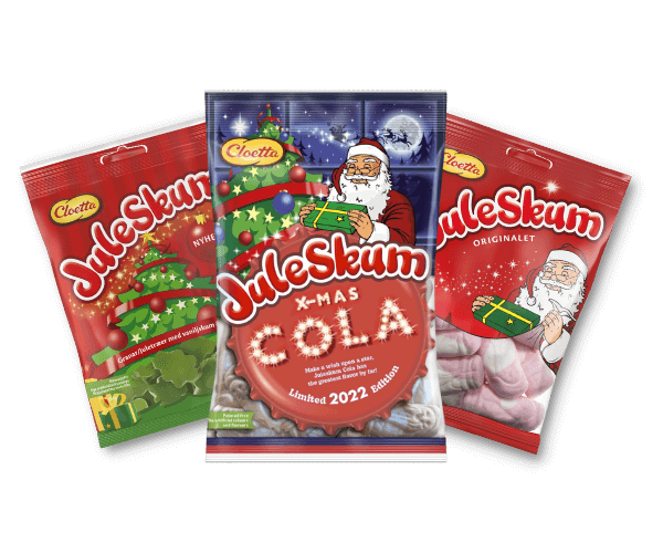 Svenska julprodukter - Med årets smak av Juleskum, X-mas Cola