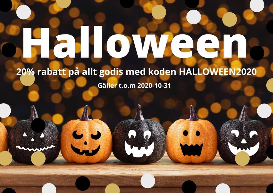 Halloween 2020 - REA på godis